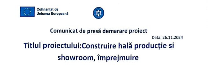 anunt proiect